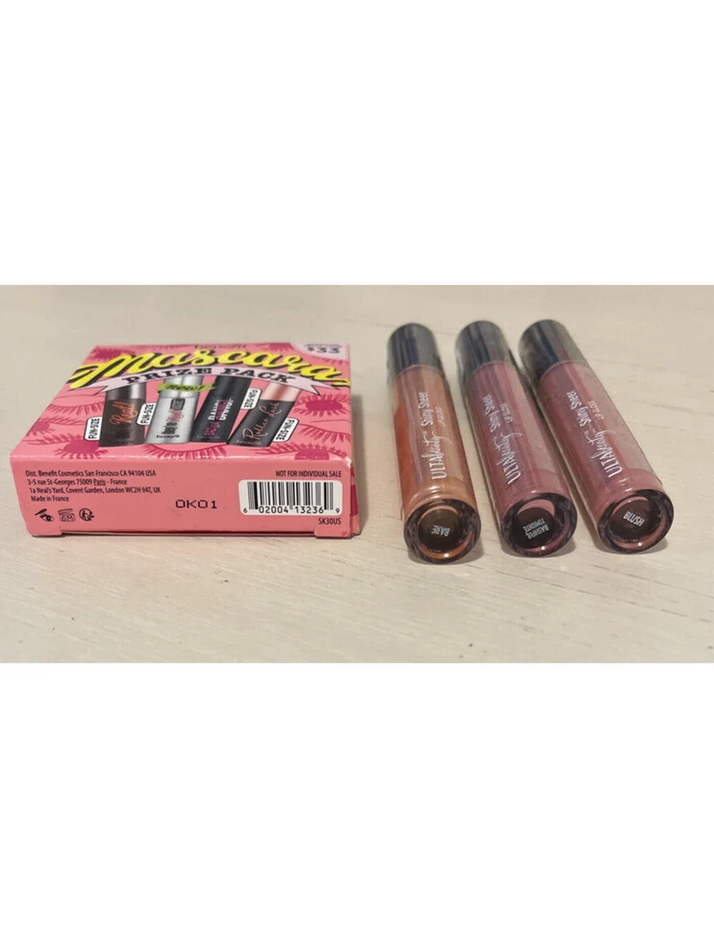 Benefit Womens Mascara Prize Pack 4 Mascaras and 3 Full Size Ulta Glosses!! A827